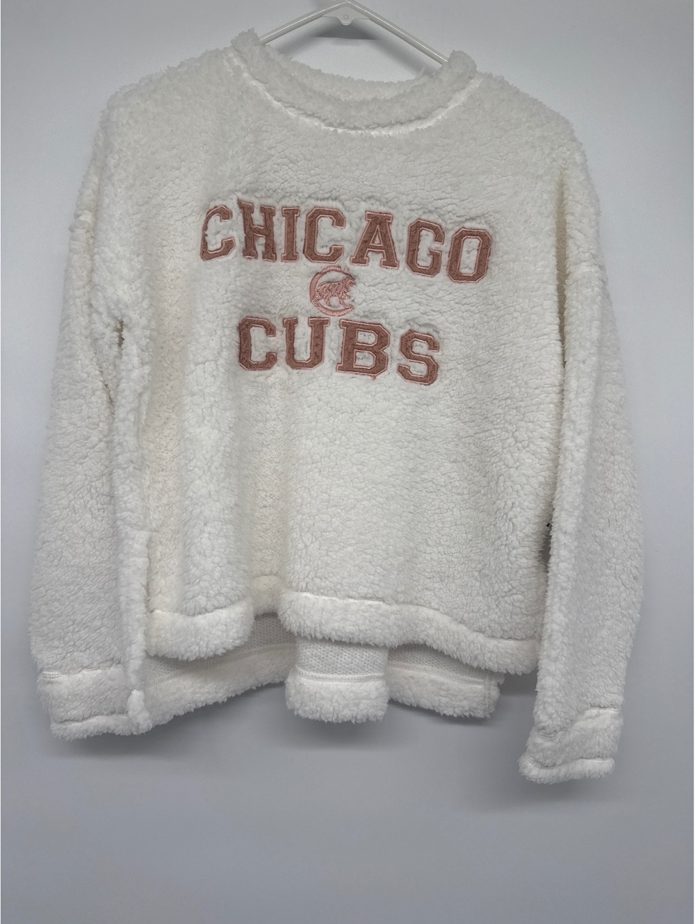 Concepts Sport Chicago Cubs Sherpa Pullover Sweatshirt